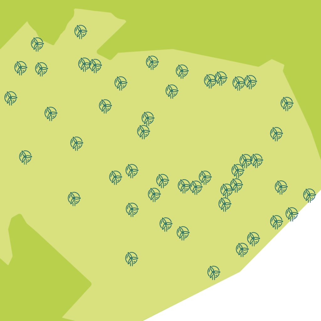 Carte - Parc éolien de la Madawaska